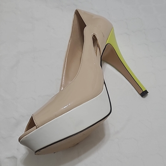 Marc Fisher Peep-Toe Stiletto Heels - Picture 6 of 14